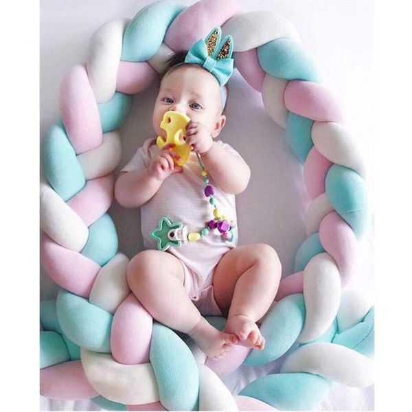 baby bed bumper infant knot pillow room decoration handmade long knotted braid weaving plush baby crib safety protector
baby bed bumper infant knot pillow room decoration handmade long knotted braid weaving plush baby crib safety protector