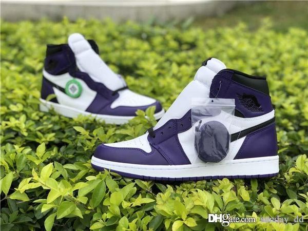 2020 air authentic 1 high og court purple basketball shoes men court purple sports sneakers 555088-500 with box us 7-12
2020 air authentic 1 high og court purple basketball shoes men court purple sports sneakers 555088-500 with box us 7-12