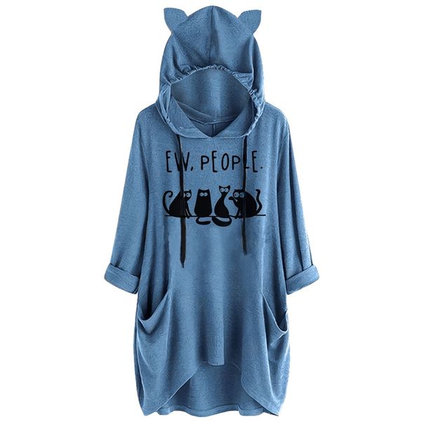 plus size women hoodies kawaii cat ears hooded sweatshirt casual loose with pockets hoody pullover long sleeve printed sudadera, Black
plus size women hoodies kawaii cat ears hooded sweatshirt casual loose with pockets hoody pullover long sleeve printed sudadera, Black