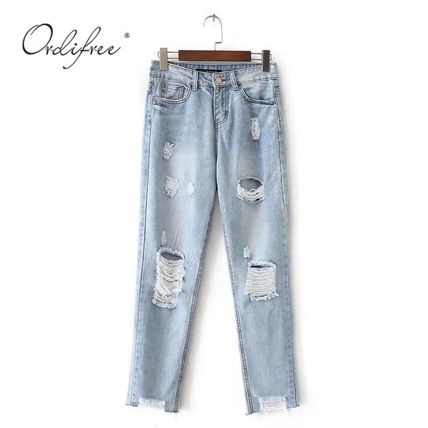 ordi2020 new arrival summer women denim pants light blue casual streetwear ripped skinny jeans
ordi2020 new arrival summer women denim pants light blue casual streetwear ripped skinny jeans