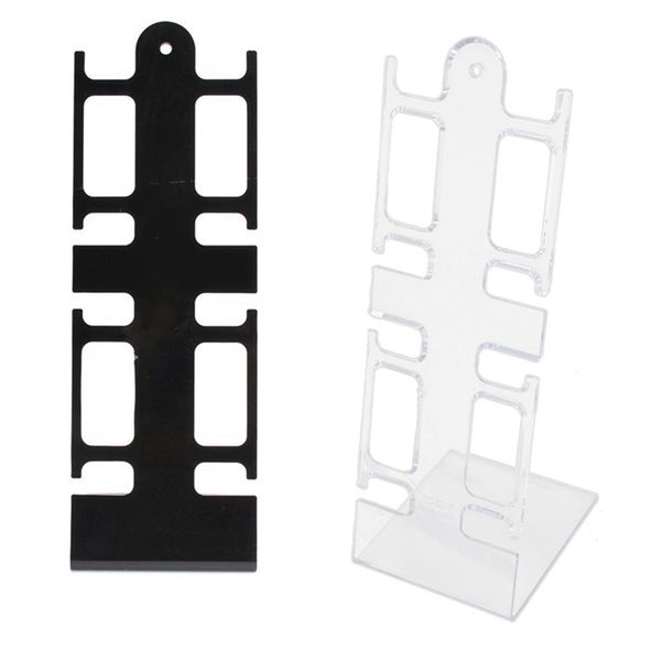2pcs new clear plastic black watch bracelet jewelry display stand holder rack shelf 4-vitrine general portable transparent with, Black;blue
2pcs new clear plastic black watch bracelet jewelry display stand holder rack shelf 4-vitrine general portable transparent with, Black;blue