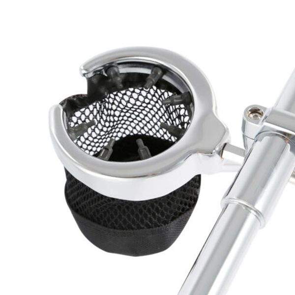 motorcycle handlebar cup holder chrome drink basket for touring electra glide road glide ultras classics
motorcycle handlebar cup holder chrome drink basket for touring electra glide road glide ultras classics