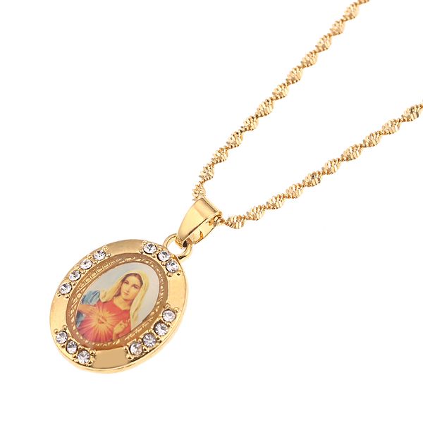 virgin mary pendant necklace for women girls our lady jewelry wholesale cross trendy chain, Silver
virgin mary pendant necklace for women girls our lady jewelry wholesale cross trendy chain, Silver