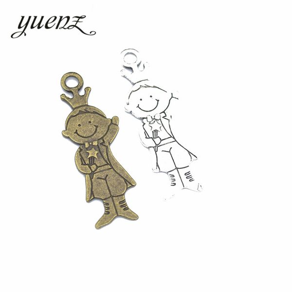 yuenz 5pcs antique silver bronze prince charm for jewelry making boy charm necklace handmade crafts 48*16mm i159, Bronze;silver
yuenz 5pcs antique silver bronze prince charm for jewelry making boy charm necklace handmade crafts 48*16mm i159, Bronze;silver
