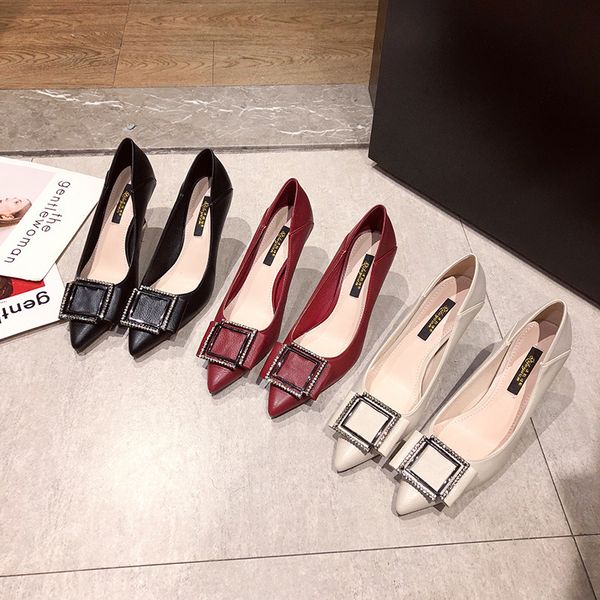 slip om high heels pointed toe dress shoes woman office ladies pumps for women lace-up shallow mouth all-match, Black
slip om high heels pointed toe dress shoes woman office ladies pumps for women lace-up shallow mouth all-match, Black