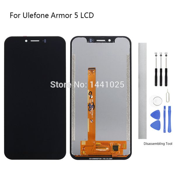 Display Screen Replace For Ulefone Armor 5 LCD Touch screen 5.85 inch black for Ulefone Armor 5 Touch LCD Without Frame
Display Screen Replace For Ulefone Armor 5 LCD Touch screen 5.85 inch black for Ulefone Armor 5 Touch LCD Without Frame