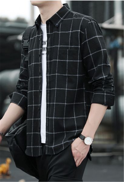 дизайнер мужская с длинным рукавом рубашки моды сплошной цвет клетчатую рубашку классический тонкий tops мужской повседневный, White;black
дизайнер мужская с длинным рукавом рубашки моды сплошной цвет клетчатую рубашку классический тонкий tops мужской повседневный, White;black