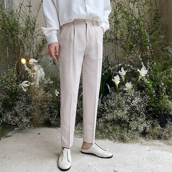 2020 spring and summer new youth popular korean version of the original ins solid color trousers fashion casual wild pants, White;black
2020 spring and summer new youth popular korean version of the original ins solid color trousers fashion casual wild pants, White;black