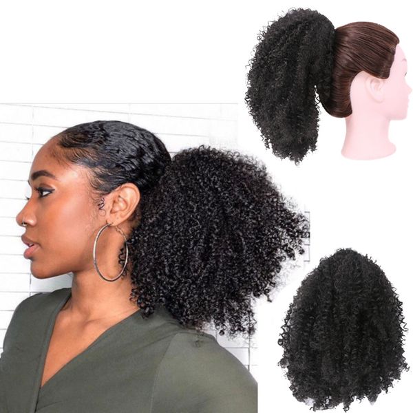 african caterpillar chignons afro kinky curl chemical fiber ponytail little curly hair of the lady 20 cm long, Black;brown
african caterpillar chignons afro kinky curl chemical fiber ponytail little curly hair of the lady 20 cm long, Black;brown