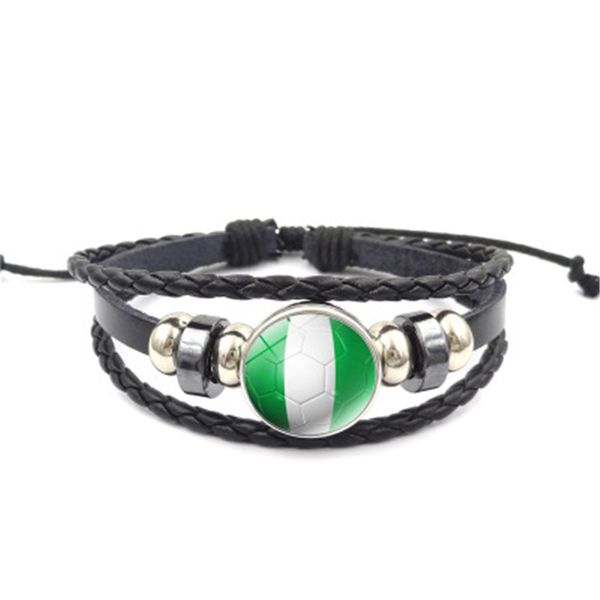 link, chain the fi fa world cup football team nigeria leather bracelet po picture dome cabochon glass snap button, Black
link, chain the fi fa world cup football team nigeria leather bracelet po picture dome cabochon glass snap button, Black