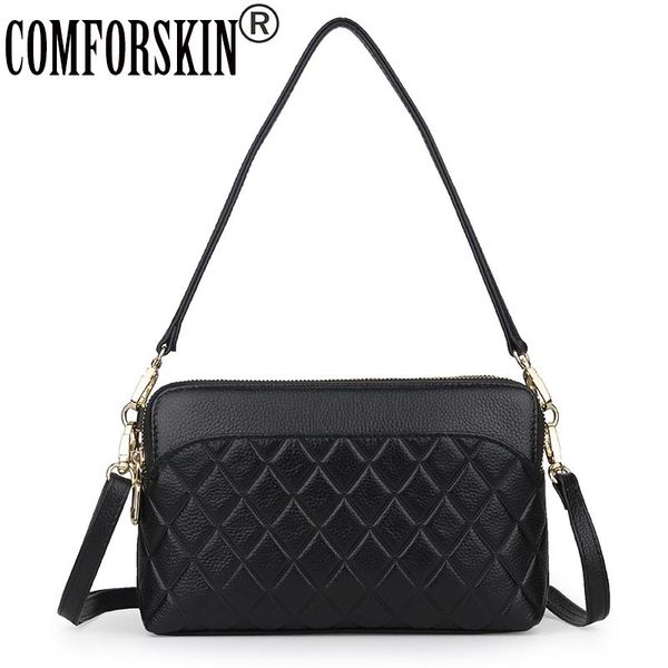 comforskin genuine leather women messenger bag guarantee 100% cowhide ladies handbag new arrivals large capacity shoulder bags
comforskin genuine leather women messenger bag guarantee 100% cowhide ladies handbag new arrivals large capacity shoulder bags