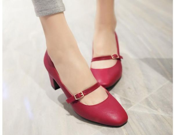 2020 spring and autumn with new style fashion high heel coarse heel square head women's shoes @aszx633, Black
2020 spring and autumn with new style fashion high heel coarse heel square head women's shoes @aszx633, Black