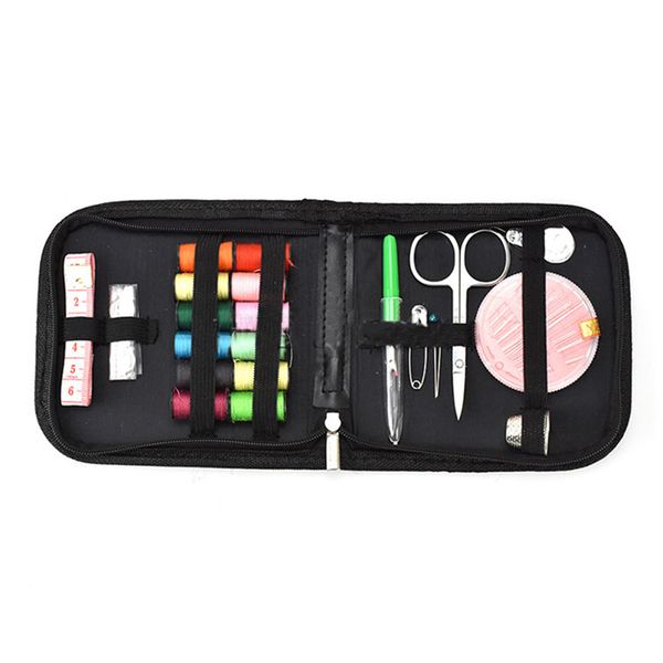 27pcs/set portable travel sewing box kit quilting thread case stitching embroidery craft sewing kits travel supplies, Black
27pcs/set portable travel sewing box kit quilting thread case stitching embroidery craft sewing kits travel supplies, Black