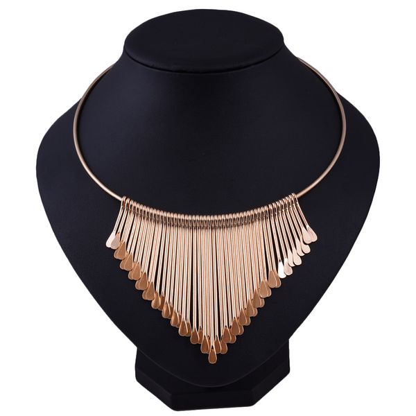 fashion shining gold-color collar chokers women party short necklace statement jewelry, Silver
fashion shining gold-color collar chokers women party short necklace statement jewelry, Silver