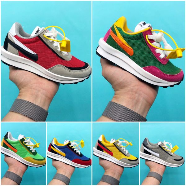 Nike X SACAI LD Waffle 2019 Дети Sacai х LDWaffle Дети Кроссовки Мальчики Green Gusto Sneaker вафельный Pine Green тапки SACAI LDV вафельный Gym
Nike X SACAI LD Waffle 2019 Дети Sacai х LDWaffle Дети Кроссовки Мальчики Green Gusto Sneaker вафельный Pine Green тапки SACAI LDV вафельный Gym