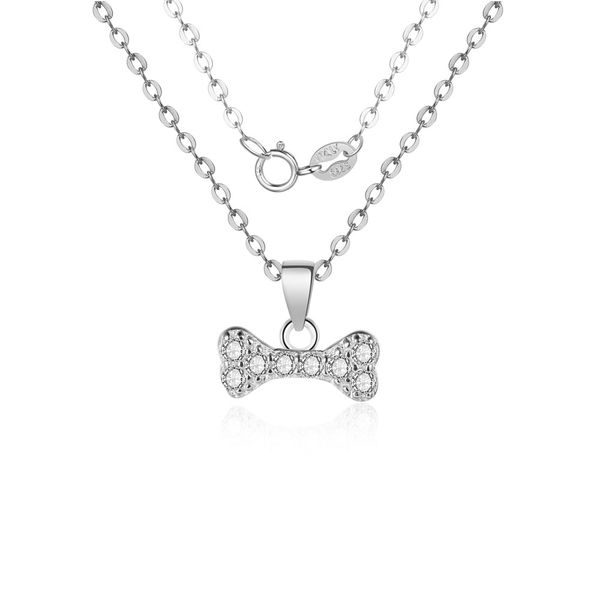 100% 925 sterling silver bone shaped zircon pendant necklace choker for women jewelry summer gifts 40cm
100% 925 sterling silver bone shaped zircon pendant necklace choker for women jewelry summer gifts 40cm