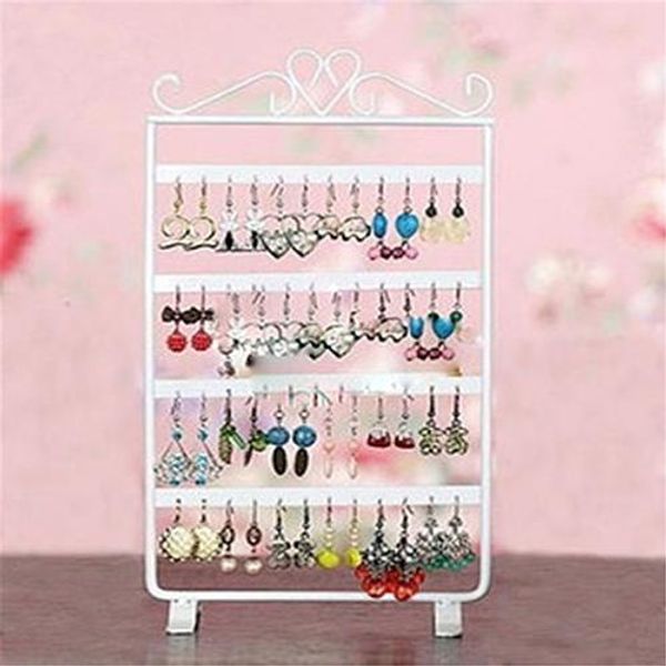 48 holes earrings hanging rack jewelry organizer holder metal display stand fashion jewelry display stand, Pink;blue
48 holes earrings hanging rack jewelry organizer holder metal display stand fashion jewelry display stand, Pink;blue