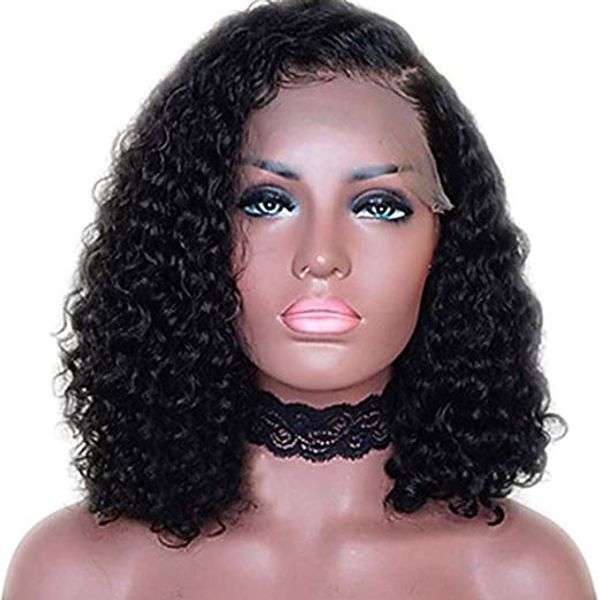 10-22inch curly human hair 13x6 deep part lace front wig nature black hair with side part wigs (10inch 150% density, Black;brown
10-22inch curly human hair 13x6 deep part lace front wig nature black hair with side part wigs (10inch 150% density, Black;brown