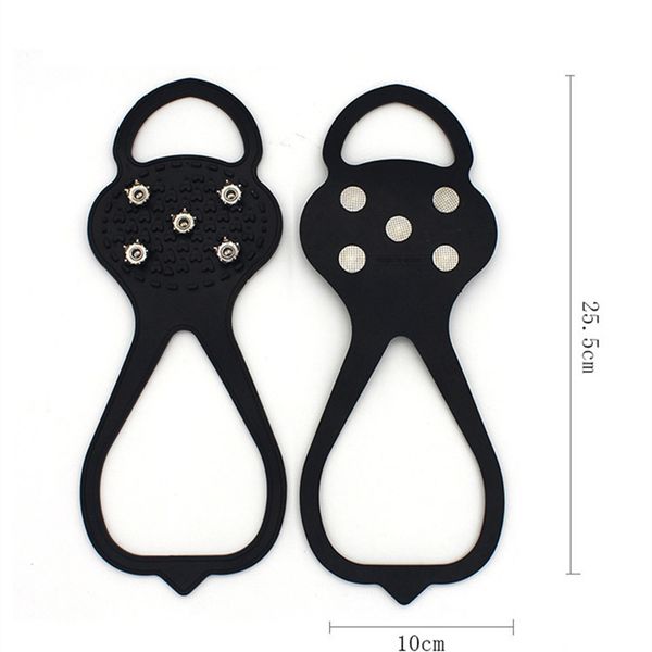 bump to the shoe cover hoist type simple antiskid crampons 2 pack 5 toothed crampons 
bump to the shoe cover hoist type simple antiskid crampons 2 pack 5 toothed crampons