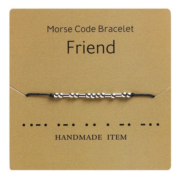 bitches family friend friendship beads bracelets morse code bracelet charm bracelet for women men jewelry adjustable gifts, Golden;silver
bitches family friend friendship beads bracelets morse code bracelet charm bracelet for women men jewelry adjustable gifts, Golden;silver