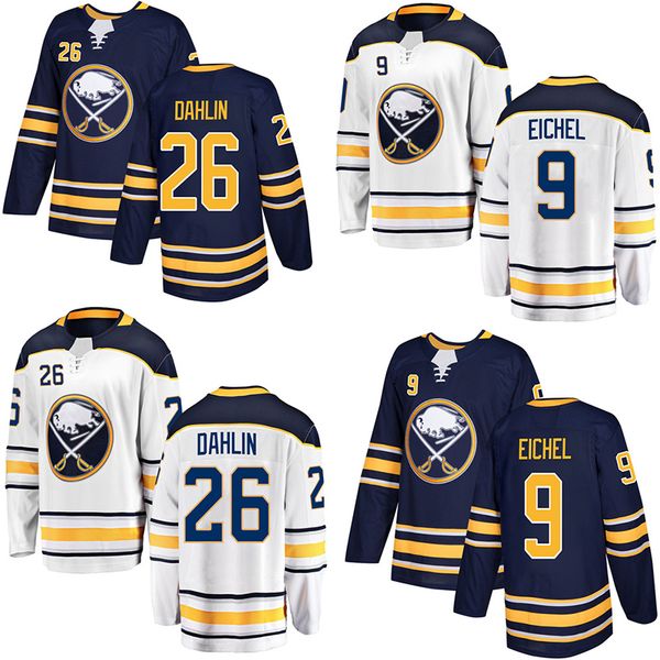 2019 Men Buffalo Sabres 9 Jack Eichel 26 Rasmus Dahlin Hockey Jersey stitched Color Navy White
2019 Men Buffalo Sabres 9 Jack Eichel 26 Rasmus Dahlin Hockey Jersey stitched Color Navy White