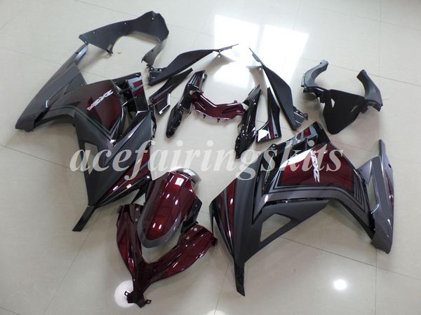 injection mold new abs motorcycle full fairings kit fit for kawasaki ninja 300 ex300 300r 2013 2014 2015 2016 2017 bodywork set red wine
injection mold new abs motorcycle full fairings kit fit for kawasaki ninja 300 ex300 300r 2013 2014 2015 2016 2017 bodywork set red wine