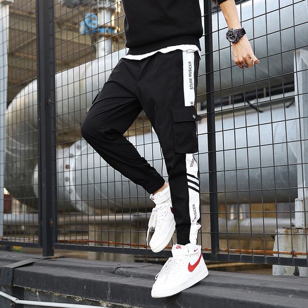 мужчины jogger брюки 2020 новое поступление весна и лето корейский стиль тонкий лоскутное карман мужской лодыжки брюки подросток мальчик n48, Black
мужчины jogger брюки 2020 новое поступление весна и лето корейский стиль тонкий лоскутное карман мужской лодыжки брюки подросток мальчик n48, Black