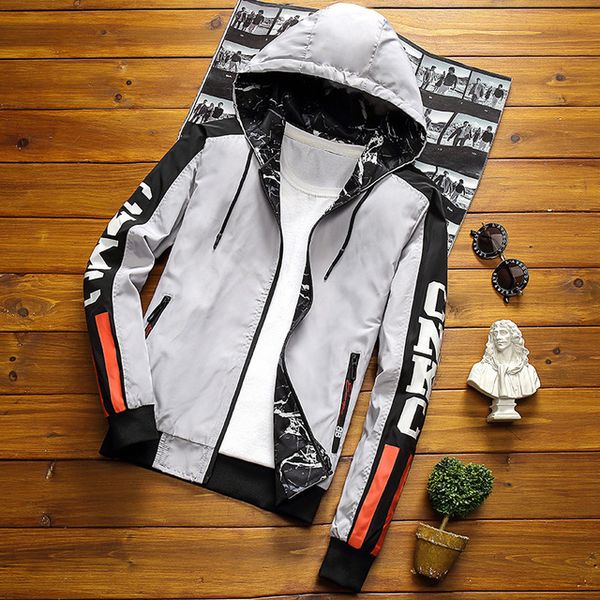 autumn and winter men's jacket loose hooded jacket large size men's sports 2019 casual letter pullover clothing, Black;brown
autumn and winter men's jacket loose hooded jacket large size men's sports 2019 casual letter pullover clothing, Black;brown