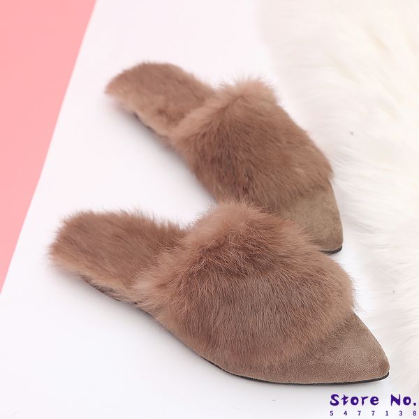 2019 fashion women slippers winter faux fur slides ladies cute warm plush mules slip on casual flat shoes woman furry flip flops, Black
2019 fashion women slippers winter faux fur slides ladies cute warm plush mules slip on casual flat shoes woman furry flip flops, Black