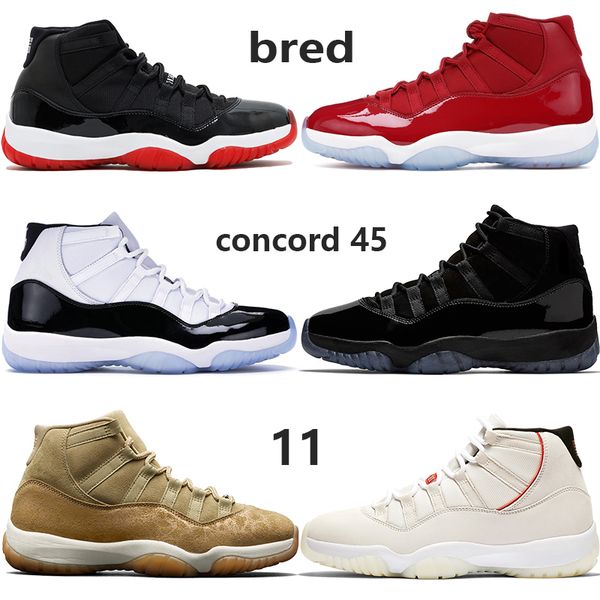 selling bred 11 11s mens basketball shoes cap and gown concord 45 snake light bone men women outdoor designer sneakers
selling bred 11 11s mens basketball shoes cap and gown concord 45 snake light bone men women outdoor designer sneakers