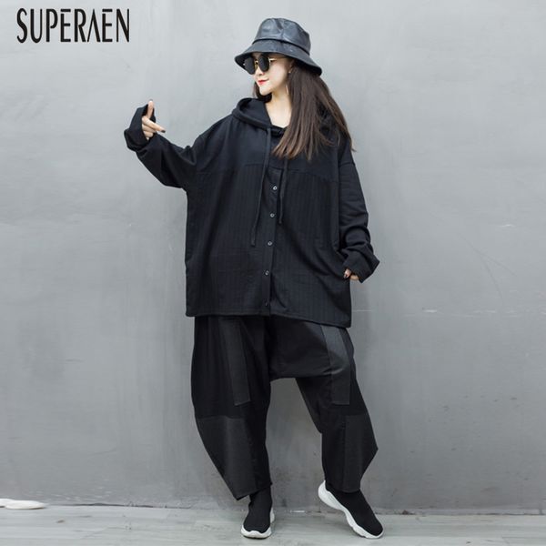 superaen 2019 autumn and winter new hoody striped sweatshirts women pluz size fashion korean style hooded sweatshirts female, Black
superaen 2019 autumn and winter new hoody striped sweatshirts women pluz size fashion korean style hooded sweatshirts female, Black