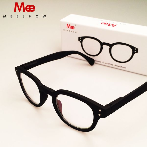 meeshow reading glasses brand quality europe style men women reading glasses fashion round 1.0 4.0 with gift packing brille 1513
meeshow reading glasses brand quality europe style men women reading glasses fashion round 1.0 4.0 with gift packing brille 1513