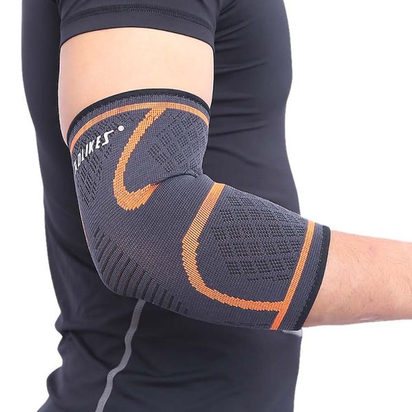 1 pair elbow support compression sleeve elbow brace protector for workouts weightlifting arthritis volleyball tennis fitness, Black;gray
1 pair elbow support compression sleeve elbow brace protector for workouts weightlifting arthritis volleyball tennis fitness, Black;gray