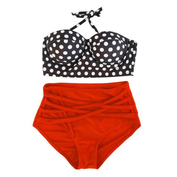 new women retro pinup rockabilly dot vintage high waist bikinis set swimsuit swimwear push up bathing suit beachwear bikini
new women retro pinup rockabilly dot vintage high waist bikinis set swimsuit swimwear push up bathing suit beachwear bikini