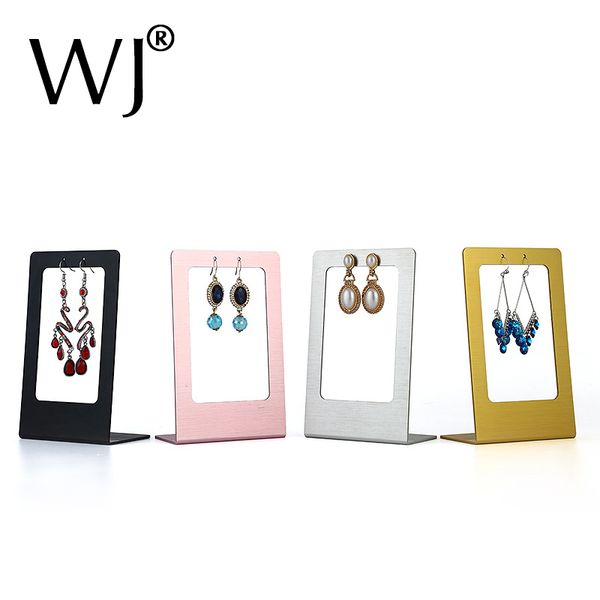 5.7"standing metal ear stud easel display holder jewellery shop counter drop earring pendant stand organizer frame rack, Black;white
5.7"standing metal ear stud easel display holder jewellery shop counter drop earring pendant stand organizer frame rack, Black;white