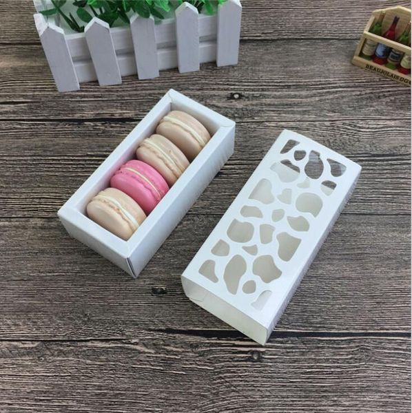 10pcs 13*6*4cm white/red cardboard paper packaging box wedding gift box hollow pattern with film cake biscuit macaroon
10pcs 13*6*4cm white/red cardboard paper packaging box wedding gift box hollow pattern with film cake biscuit macaroon