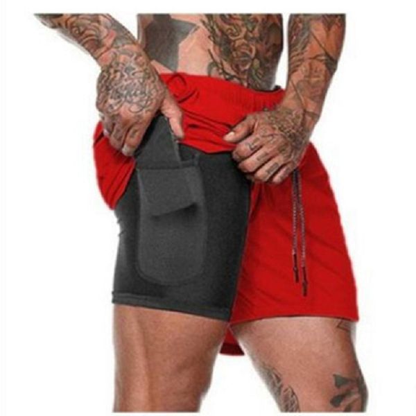2020 new summer men's running shorts men's 2 in 1 sports shorts double-layer quick-drying sports fitness men, White;black
2020 new summer men's running shorts men's 2 in 1 sports shorts double-layer quick-drying sports fitness men, White;black