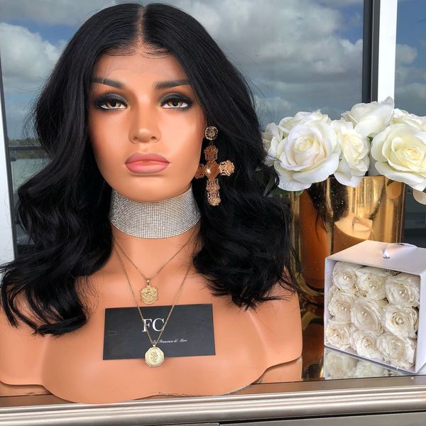high-quality fashion lady temperament centre-parted wavy shoulder-length hair natural black curly wig front lace chemical fiber hair wig
high-quality fashion lady temperament centre-parted wavy shoulder-length hair natural black curly wig front lace chemical fiber hair wig