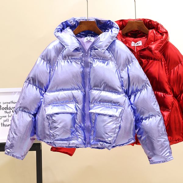 fashion bread jacket women 2019 winter new loose hooded short bright side thickened cotton-padded coat ladies warm parkas coats, Black
fashion bread jacket women 2019 winter new loose hooded short bright side thickened cotton-padded coat ladies warm parkas coats, Black