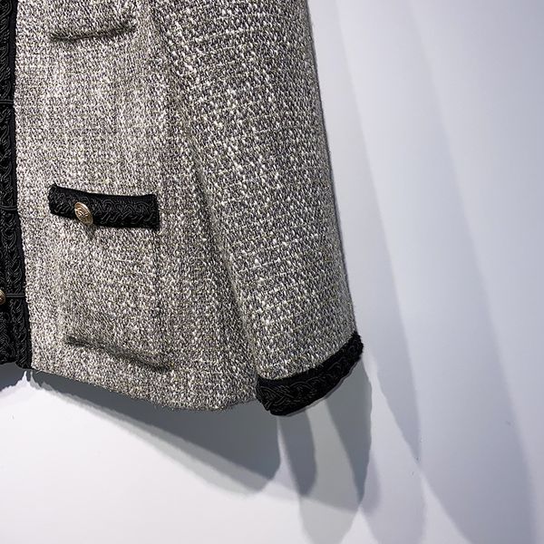 женщины куртка tweed для зимы осени тонких пряжек металла v-образный вырез однобортный женщины верхняя одежды с карманами, Black;brown
женщины куртка tweed для зимы осени тонких пряжек металла v-образный вырез однобортный женщины верхняя одежды с карманами, Black;brown