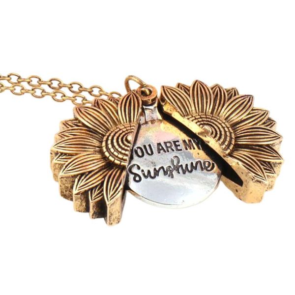 letters carved girl women necklace chain clavicle open locket alloy charm gift valentines day sunflower pendant fashion jewelry, Silver
letters carved girl women necklace chain clavicle open locket alloy charm gift valentines day sunflower pendant fashion jewelry, Silver