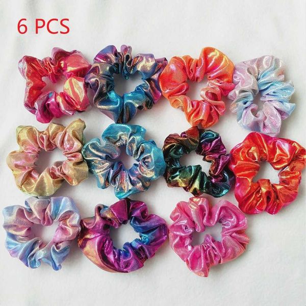 6 pcs women laser scrunchie pack magic color fabric large circle hair ropes headband ponytail holder female hair accessories
6 pcs women laser scrunchie pack magic color fabric large circle hair ropes headband ponytail holder female hair accessories