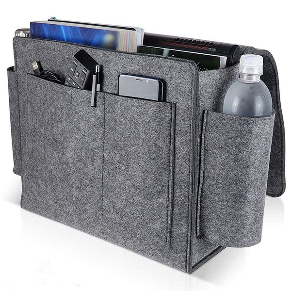 1 piece felt bedside hanging organizer extra large bed storage pockets holder for bed table sofa book phone storage bags
1 piece felt bedside hanging organizer extra large bed storage pockets holder for bed table sofa book phone storage bags