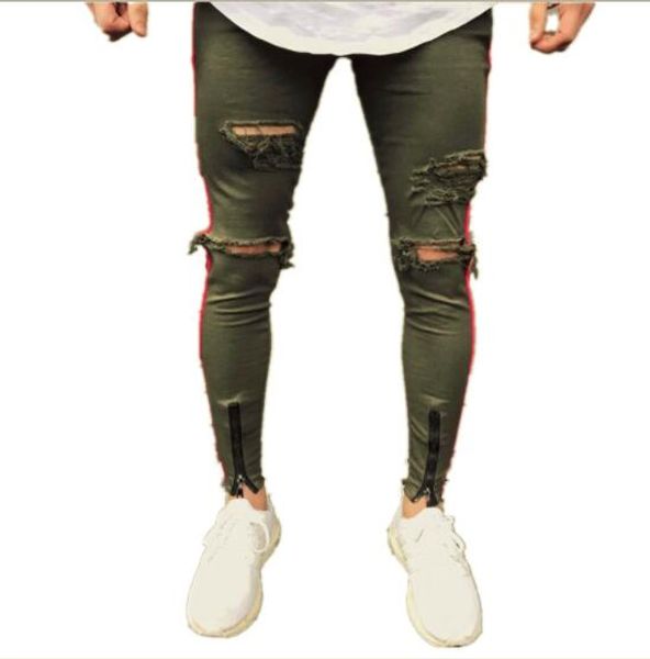 qoolxcwear brand designer slim fit ripped jeans men hi-street mens distressed denim joggers knee holes washe, Blue
qoolxcwear brand designer slim fit ripped jeans men hi-street mens distressed denim joggers knee holes washe, Blue