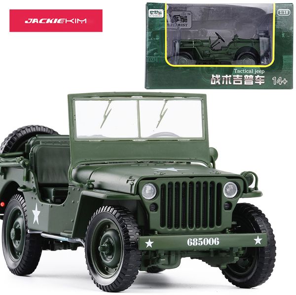 1:18 tactical military модель джипа старый второй мировой войны уиллис military vehicles сплава модель автомобиля для детей игрушки подарки
1:18 tactical military модель джипа старый второй мировой войны уиллис military vehicles сплава модель автомобиля для детей игрушки подарки