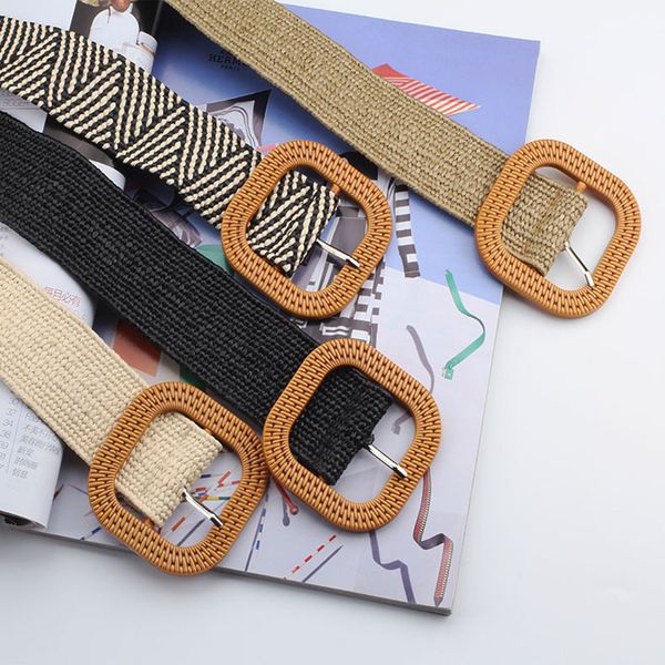 retro braided belt square round buckle belt knitted for women imitation straw woven women's belts metal pin waistband, Black;brown
retro braided belt square round buckle belt knitted for women imitation straw woven women's belts metal pin waistband, Black;brown