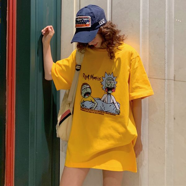 cartoon print summer tshirts women casual long shirts vintage harajuku short sleeve funny stranger oversized streetwear w541, White
cartoon print summer tshirts women casual long shirts vintage harajuku short sleeve funny stranger oversized streetwear w541, White