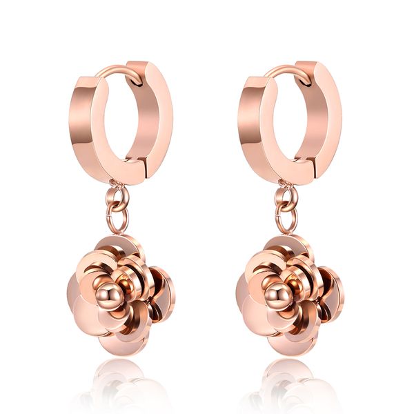 charm rose flower hoop earrings jewelry rose gold plated 316l stainless steel ear bone nail earrings, Golden;silver
charm rose flower hoop earrings jewelry rose gold plated 316l stainless steel ear bone nail earrings, Golden;silver