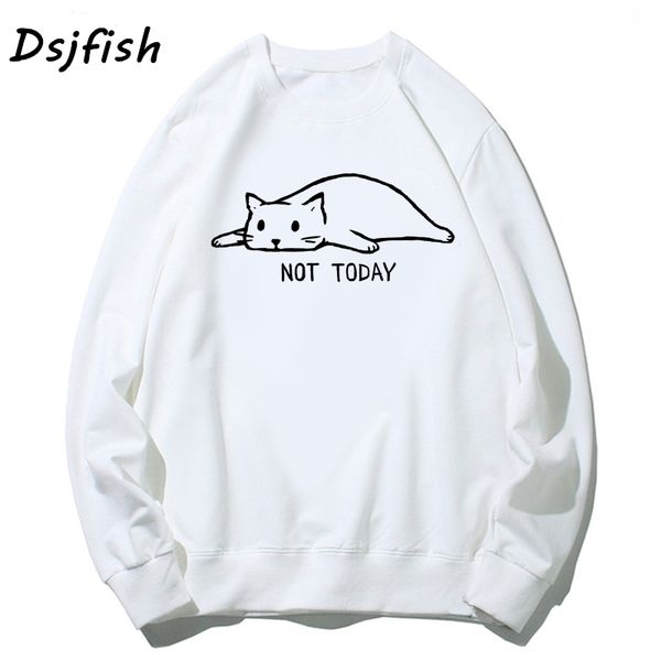 hoodies men kawaii cat not today funny sweatshirt men women harajuku fashion streetwear long sleeve sudadera mujer, Black
hoodies men kawaii cat not today funny sweatshirt men women harajuku fashion streetwear long sleeve sudadera mujer, Black