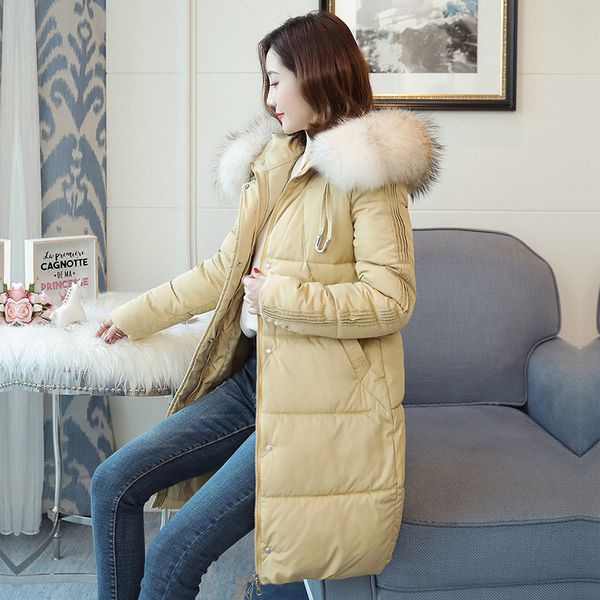 women's down & parkas women winter jacket cotton padded warm thicken with fur collar ladies long coats parka womens jackets, Black
women's down & parkas women winter jacket cotton padded warm thicken with fur collar ladies long coats parka womens jackets, Black